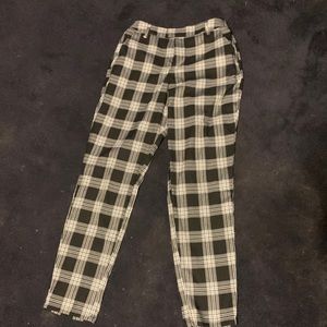 plaid pants